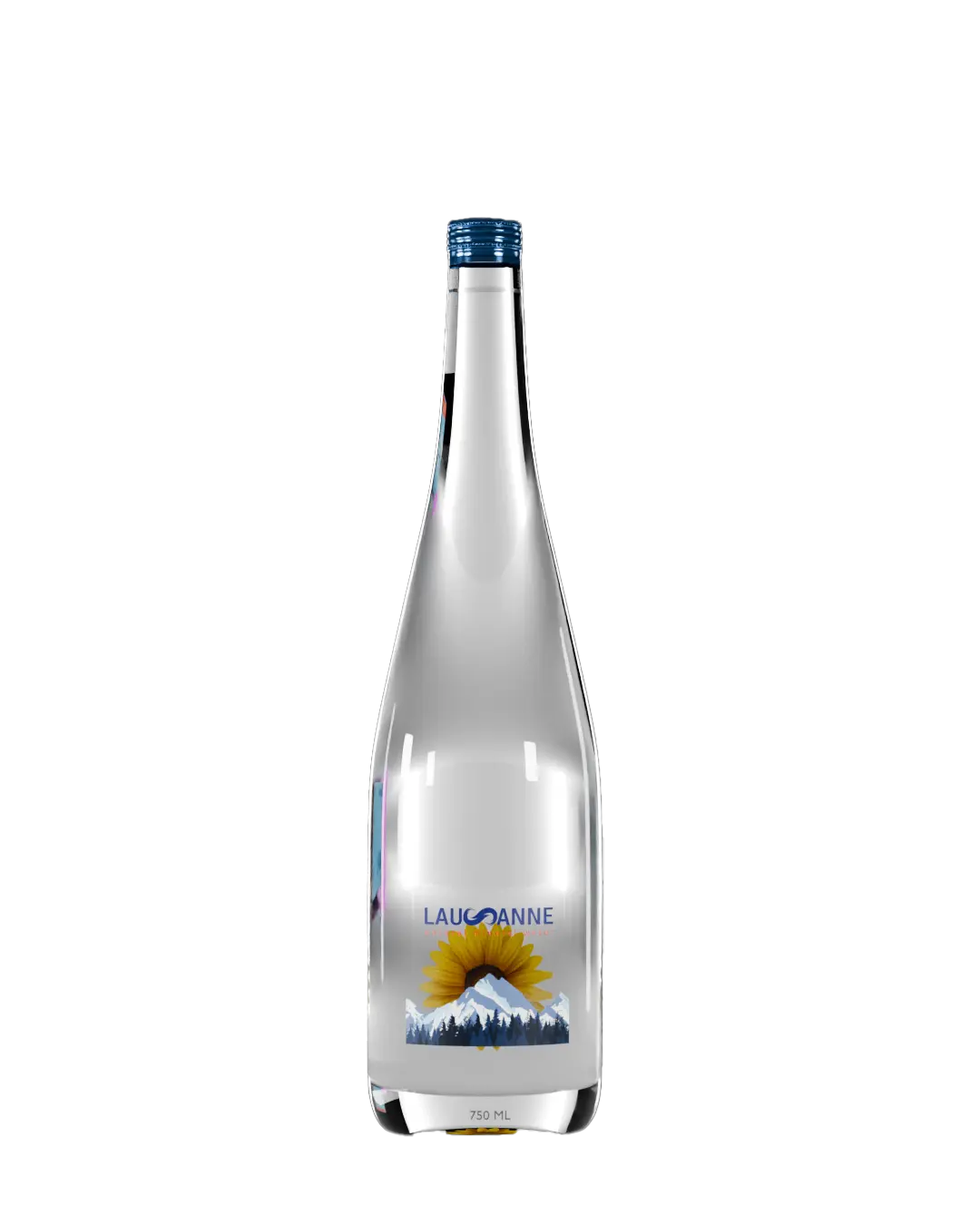 Glass bottle 750 ml